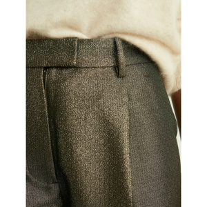 REISS SIENNA Sparkle Tapered Trousers